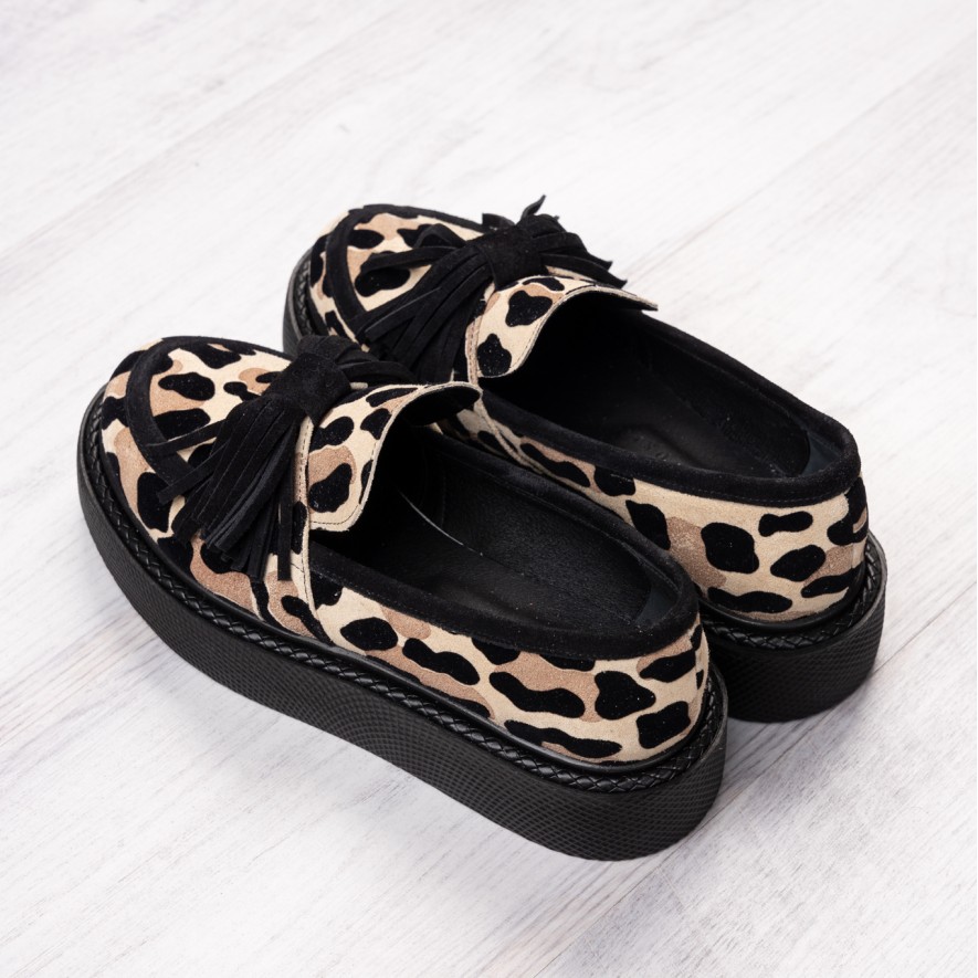    Mocasini - Sardegna - Safari BLACK